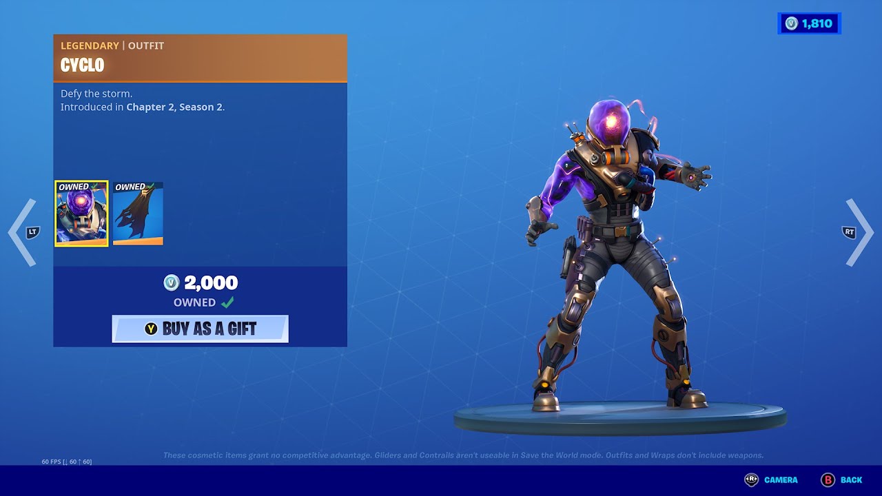 CYCLO!!!(Fortnite item shop review)