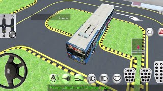 [3D운전교실] 버스로 장내기능시험 가능할까? (버리는영상) screenshot 5