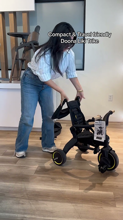 Folding the Doona Liki Trike S5! Shop the Liki Trike on Strolleria.com #doona