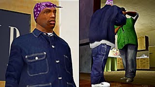 Esto Ocurre si Vestimos a CJ como un Balla en GTA San Andreas (Creepypasta)