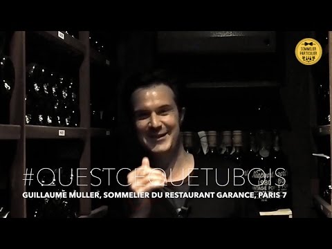 QU'EST CE QUE TU BOIS : Guillaume Muller, sommelier du restaurant Garance à Paris