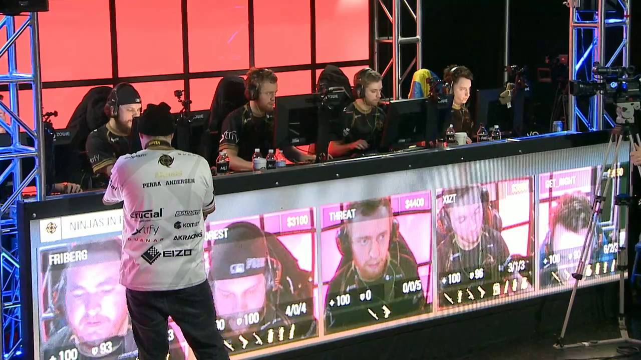 Ninjas in Pyjamas vs Mousesports - Group A - MLG CSGO Major
