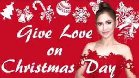 Thumbnail of Give love on Christmas day/Sarah geronimo