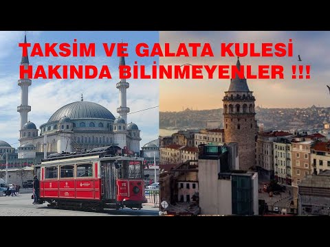 BEYOĞLU TAKSİM'DE GEZİLECEK YERLER / İSTANBUL #2