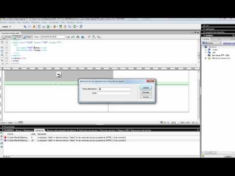 Como insertar Apples en Dreamweaver