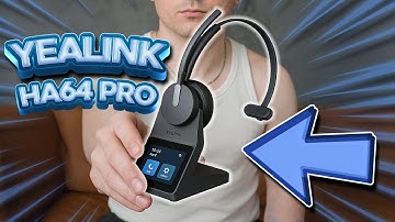 Yealink HA64 Pro Draadloze DECT & Bluetooth Headset - Alles wat u nodig hebt!