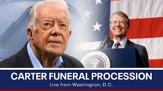 Watch: Jimmy Carter's funeral procession, DC arrival | FOX 29 News Philadelphia