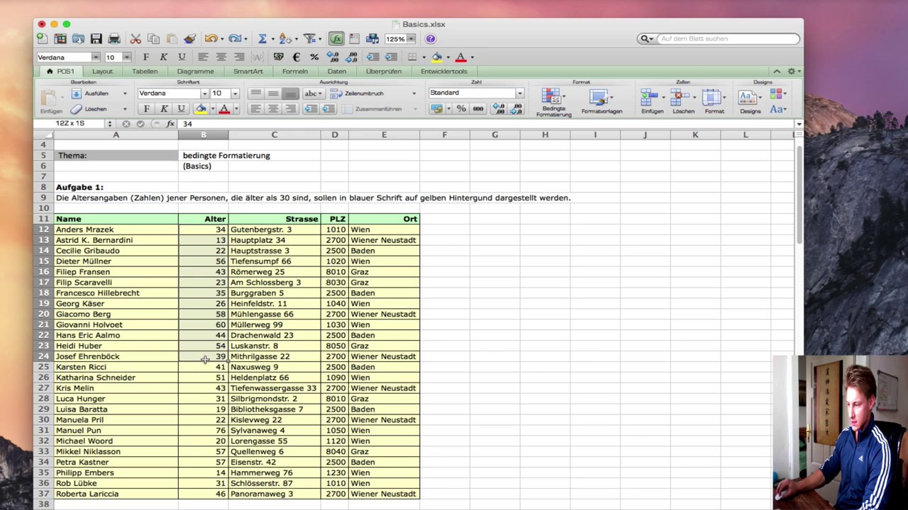 bedingte Formatierung in Excel I Excelpedia - YouTube
