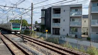 JR東日本E233系7000番台108編成(川越車両センター)。