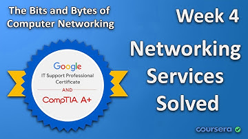 The Bits and Bytes of Computer Networking | Week 4 Networking Services Simulation, Google IT Support