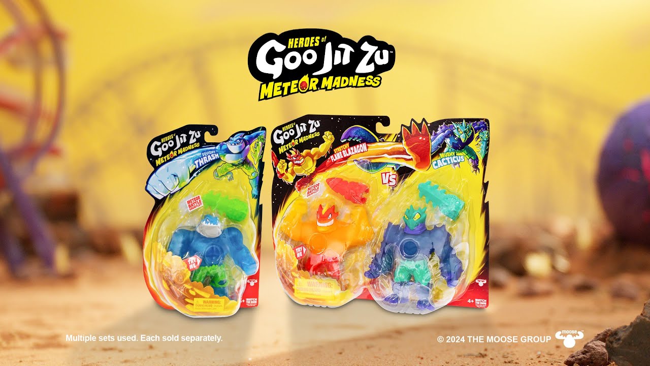 HEROES OF GOO JIT ZU |METEOR MADNESS - THE ULTIMATE SHOWDOWN