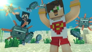 ELMAS - DEMİR ! Minecraft Su Altı Survival #2