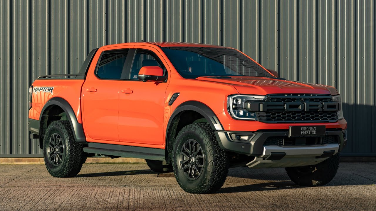Code 3 Ranger 2023 Ford Ranger Raptor - Code Orange - Walkaround (4K) - YouTube