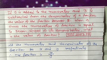 Simultaneous Equation ll Important Question of SEE 2073 PA ll IR Simkhada