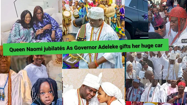 Governor Adeleke størm palace surprise Queen Naomi with huge car gift for dirty December ooni shøck