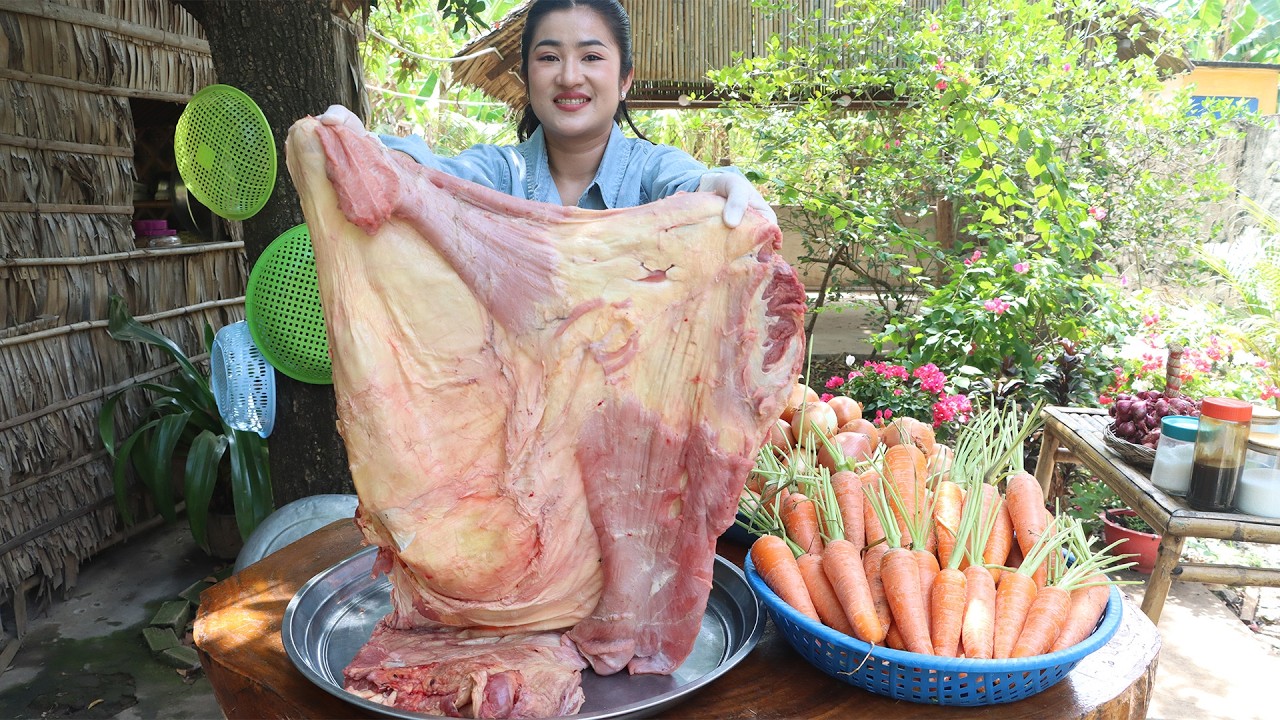 Yummy beef curry with glass noodle recipe | Delcious beef cooking