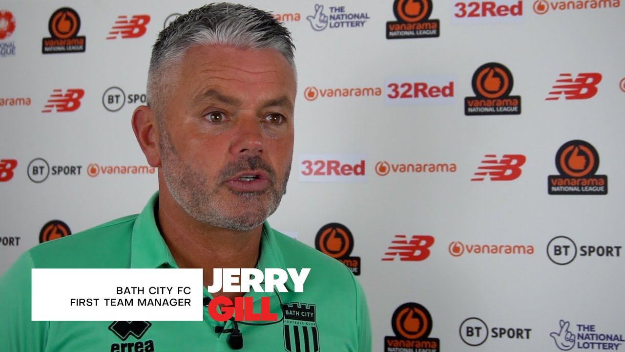 REACTION | Bath City manager Jerry Gill following 5-1 win vs Slough ...