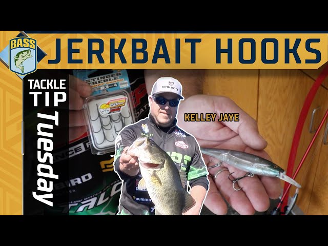 Kelley Jaye's hook adjustment for fishing Jerkbaits 