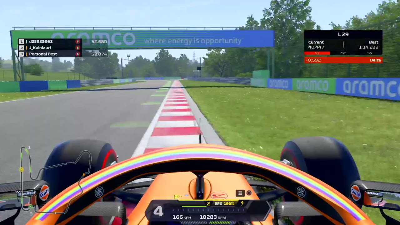 J_Kainlauri F1 2020 Hungary testing Loadcellmod - YouTube