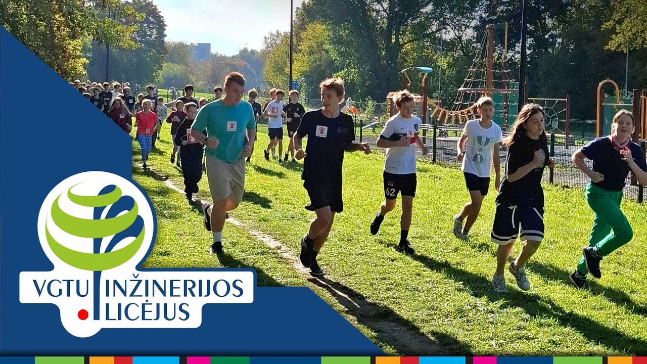 Solidarumo bėgimas VGTU inžinerijos licėjuje (2025.10.15)