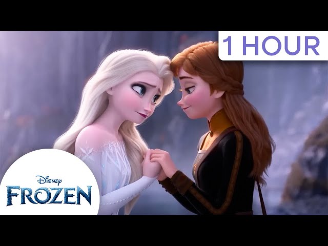 Best of Elsa and Anna's Magical Moments | 1-Hour Compilation | Frozen class=
