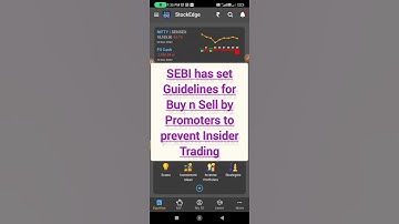 Insider Trading Data | Insider Deals | StockEdge