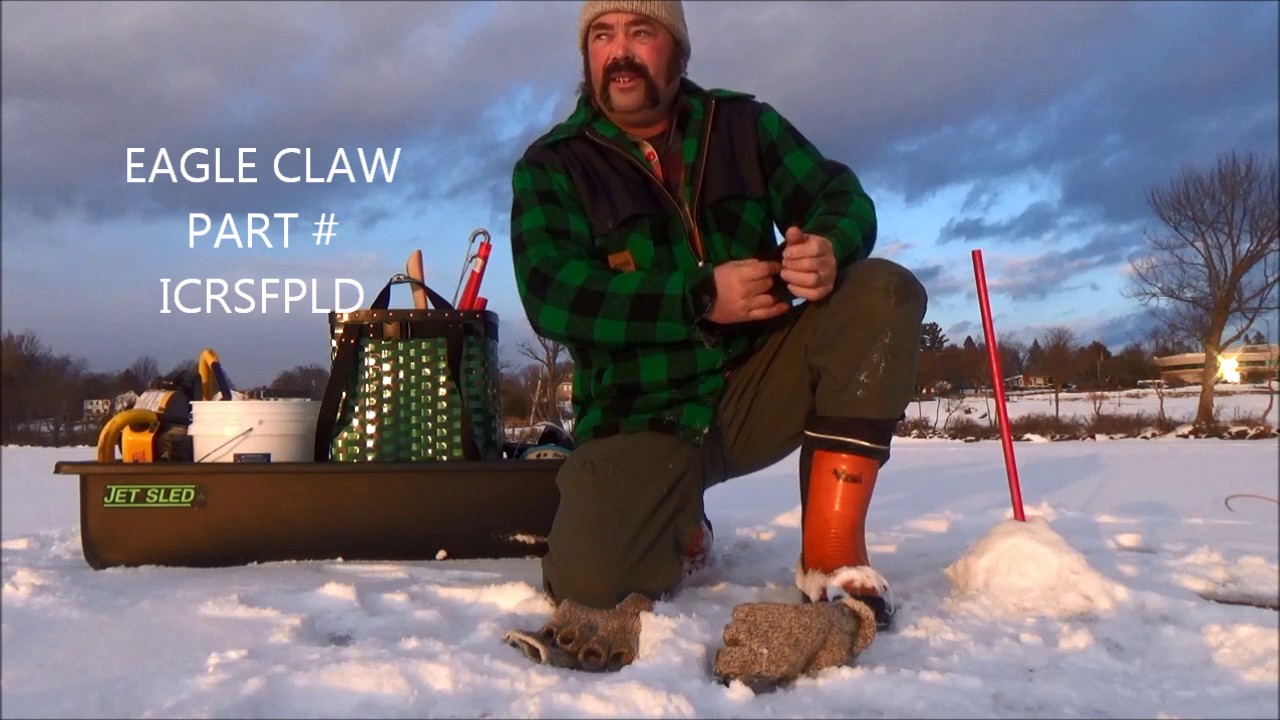 ICE FISHING SAFETY TIP, RETRACTABLE ICE PICS.. 