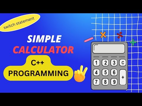 c++ program to make simple calculator