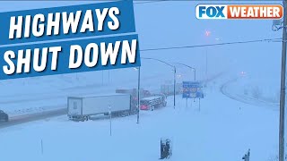 Biggest Snowstorm In Years Underway In Colorado, Multiple Highways Shut Down