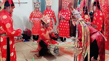 Các thầy hát, múa then rất hay, lẩu then Thế bản thí. P11 Khảo mã, thuần mã, thẩm mã