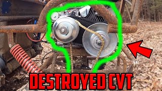 Predator 459cc Destroys CVT ~ 420cc VS 459cc BTS