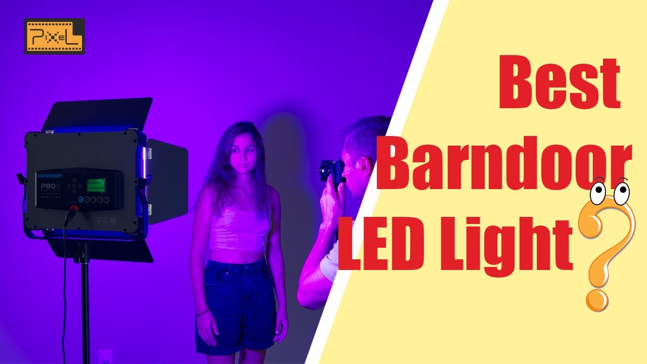 Pixel P80 Panel Light The best Barndoor LED Light ? Pixel P80