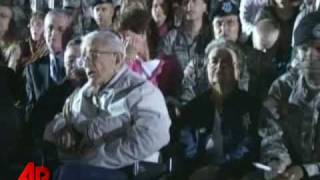 Raw Video: Candlelight Vigil at Fort Hood