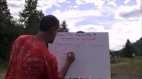 Negative Exponents - How to Convert a Negative Exponent to a Fraction and a Decimal