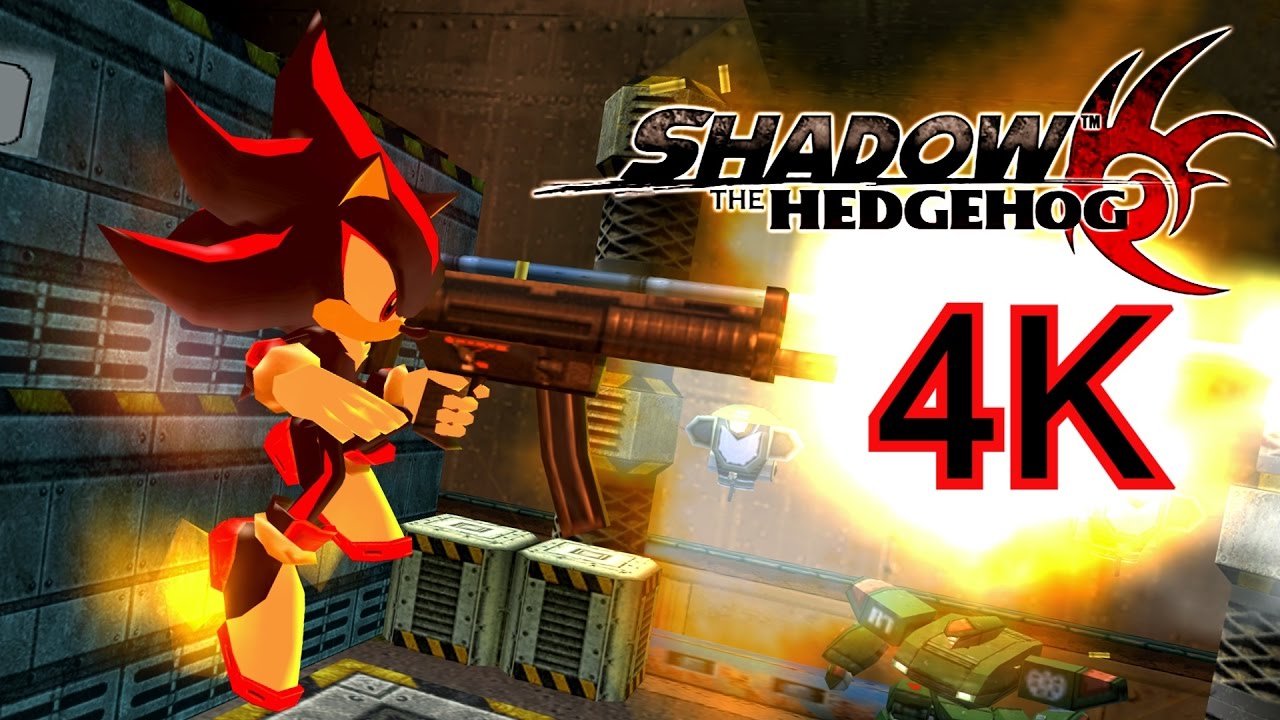 Shadow the Hedgehog Prison Island (Dark) 4K HD Widescreen 60 fps YouTube