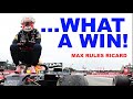 ...What a win! Max rules Ricard by Peter Windsor