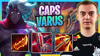 CAPS BRINGS BACK VARUS! | G2 Caps Plays Varus ADC vs Jinx!  Season 2023