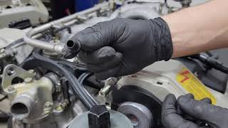 M119 Installing Throttle Linkage and Vacuum Hoses
