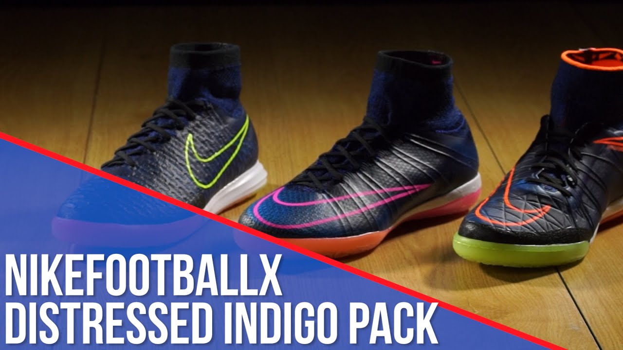 Review NikefootballX Indigo Pack: MagistaX, HypervenomX and MercurialX -  YouTube
