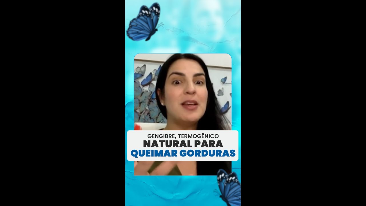 Gengibre um termogênico natural