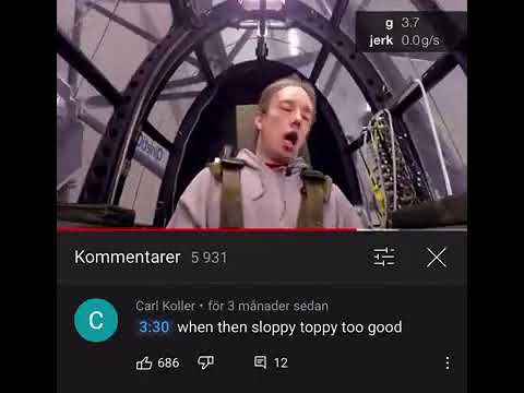 When The Sloppy Toppy Too Good