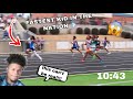 FASTEST TIME IN HIGH SCHOOL TRACK 💨😳