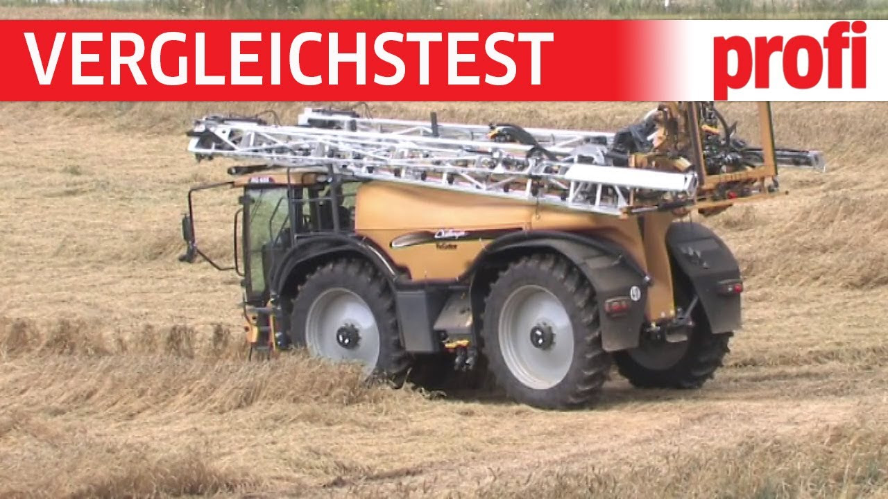 Challenger RoGator 600C Pflanzenschutzspritze im AGRARTECHNIK-Maschinentest