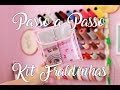 Passo a Passo - Kit Fraldinhas de Boca