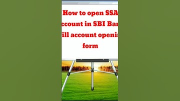 SBI Sukanya samriddhi yojana account open kaise kre ? Sukanya samriddhi yojana.