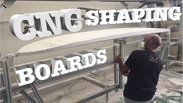 Surfboard Shaping with Shape 3D CNC Machine