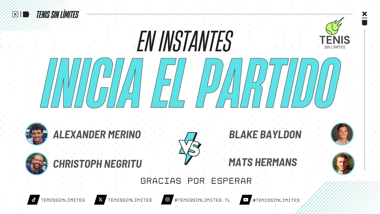 Alexander Merino y Christoph Negritu vs Mats Hermans y Blake Bayldon CHALLENGER MILAN