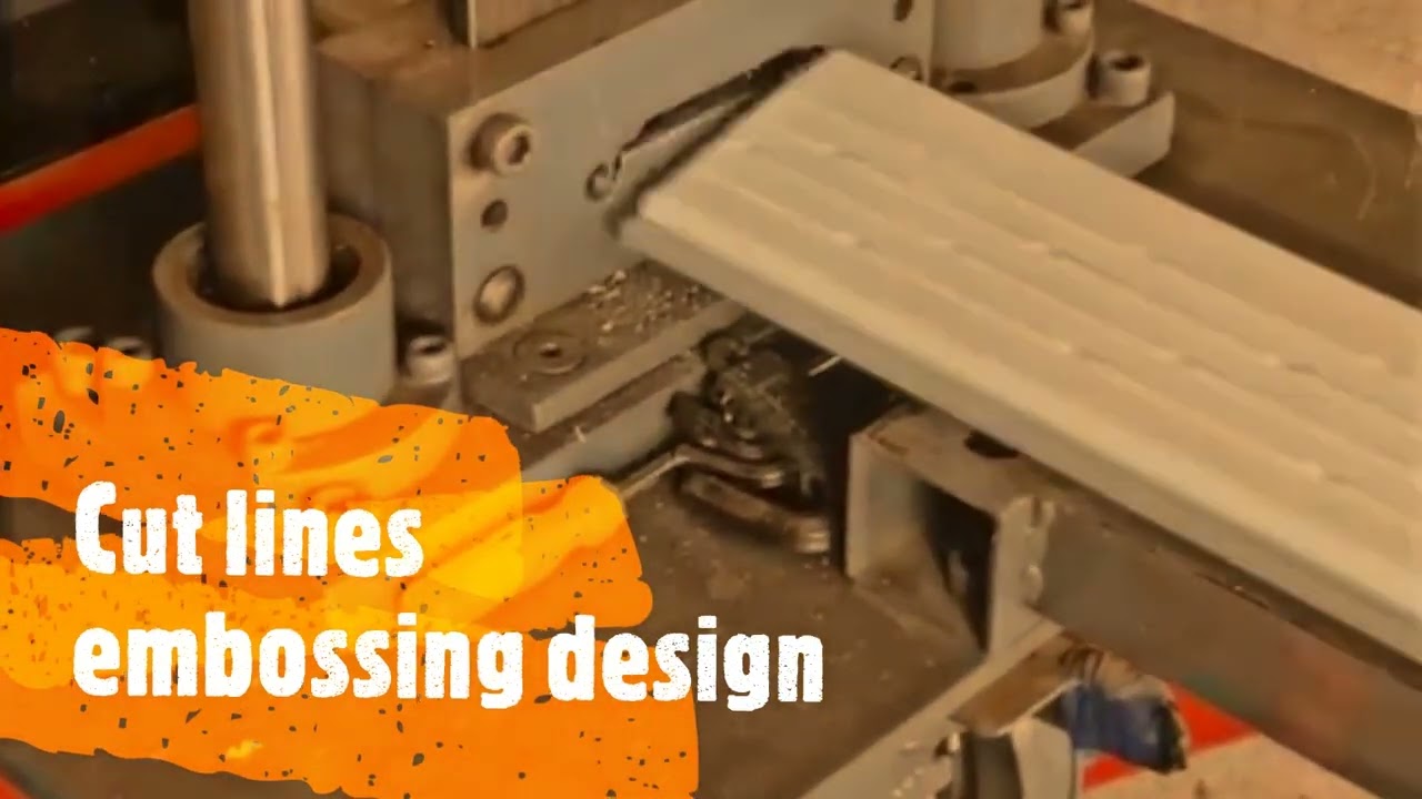 Automatic Rolling Shutter machine with Embossing and Box design  Mobile  WhatsApp +91 91004 37609