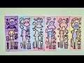 [Paper diy] #stickerbook #stickers #princess #doll #papercraft #paperbook #stickerart #stickerdiy 