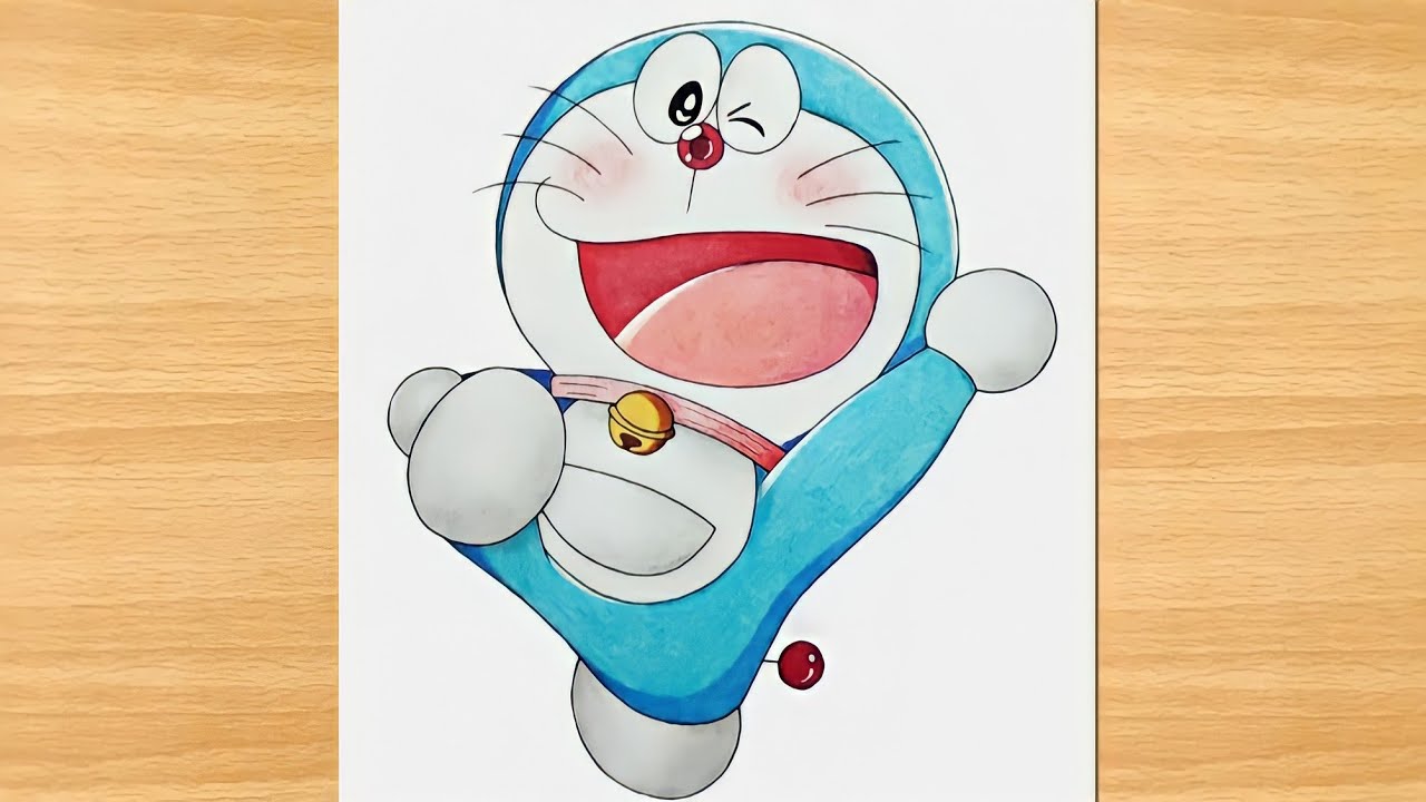 How to draw Doraemon Easily | Step by step | easy tutorial for ...